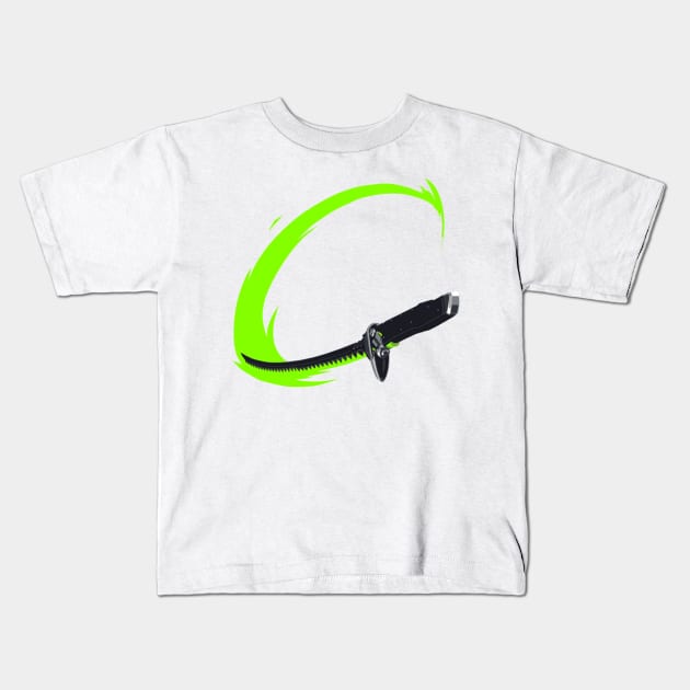 Genji Ryugekiken Kids T-Shirt by Genessis